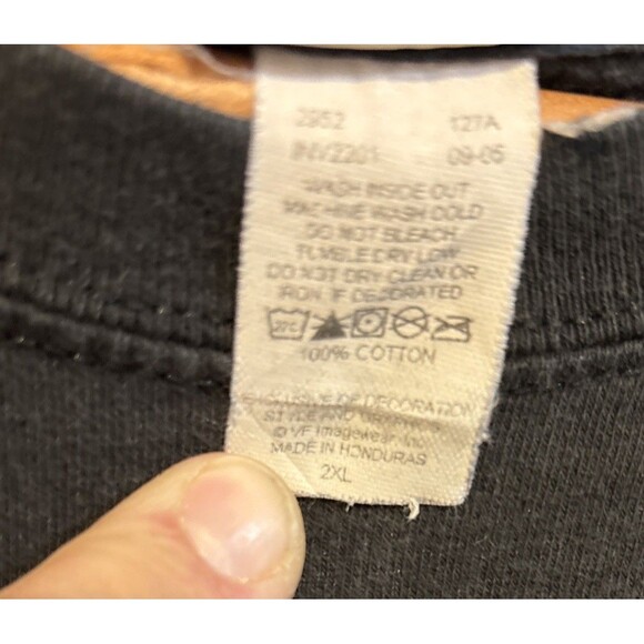 Vintage Black Baltimore Orioles T-Shirt Men 2XL XXL  Lee Sport Baseball - Picture 4 of 14